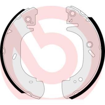 Jeu de mâchoires de frein BREMBO