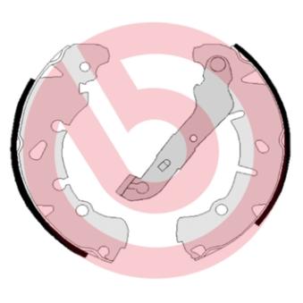 Jeu de mâchoires de frein BREMBO S 24 533