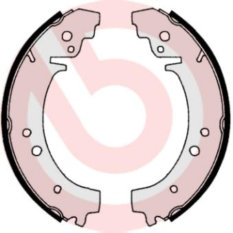 Jeu de mâchoires de frein BREMBO