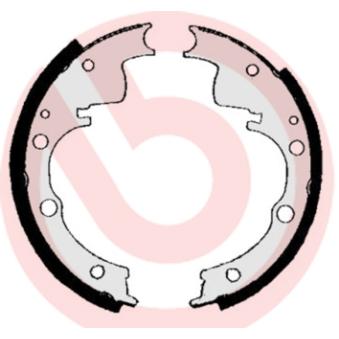 Jeu de mâchoires de frein BREMBO