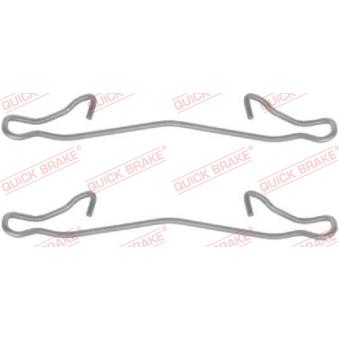Kit d'accessoires, plaquette de frein à disque QUICK BRAKE