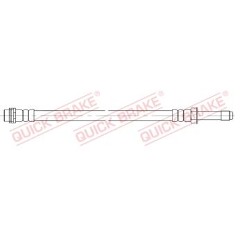 Flexible de frein QUICK BRAKE 37.041