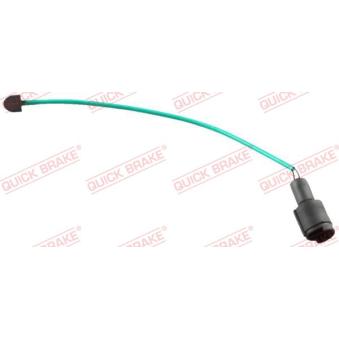 Contact d'avertissement, usure des plaquettes de frein QUICK BRAKE