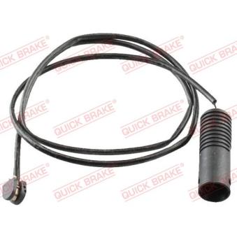 Contact d'avertissement, usure des plaquettes de frein QUICK BRAKE