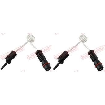 Contact d'avertissement, usure des plaquettes de frein QUICK BRAKE