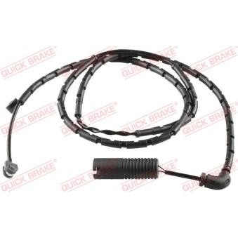 Contact d'avertissement, usure des plaquettes de frein QUICK BRAKE