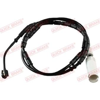 Contact d'avertissement, usure des plaquettes de frein QUICK BRAKE WS 0287 A