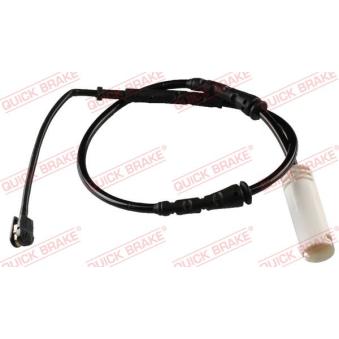 Contact d'avertissement, usure des plaquettes de frein QUICK BRAKE