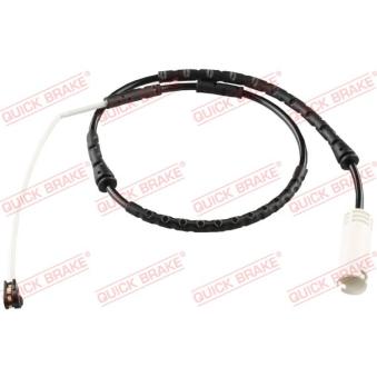 Contact d'avertissement, usure des plaquettes de frein QUICK BRAKE WS 0354 A