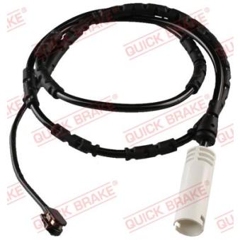 Contact d'avertissement, usure des plaquettes de frein QUICK BRAKE WS 0355 A