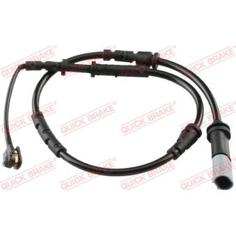 Contact d'avertissement, usure des plaquettes de frein QUICK BRAKE WS 0360 A