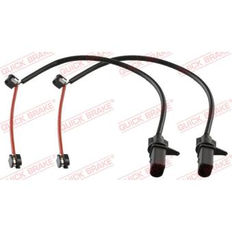 Contact d'avertissement, usure des plaquettes de frein QUICK BRAKE