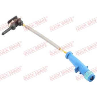 Contact d'avertissement, usure des plaquettes de frein QUICK BRAKE