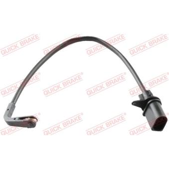 Contact d'avertissement, usure des plaquettes de frein QUICK BRAKE