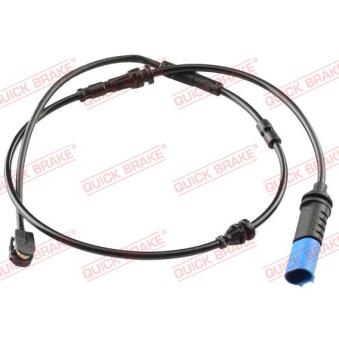 Contact d'avertissement, usure des plaquettes de frein QUICK BRAKE