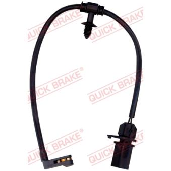 Contact d'avertissement, usure des plaquettes de frein QUICK BRAKE