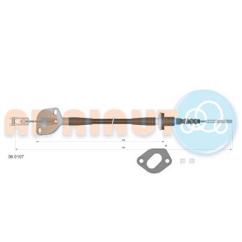 Tirette à câble, commande d'embrayage ADRIAUTO