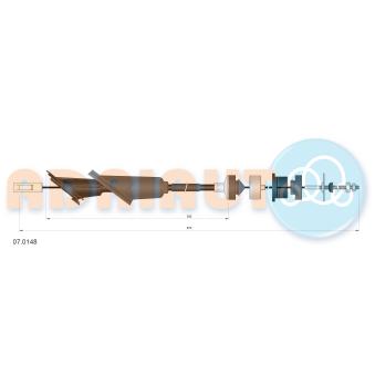 Tirette à câble, commande d'embrayage ADRIAUTO