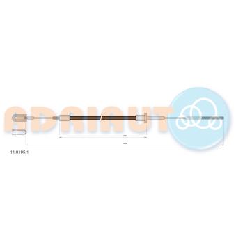 Tirette à câble, commande d'embrayage ADRIAUTO