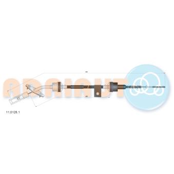 Tirette à câble, commande d'embrayage ADRIAUTO