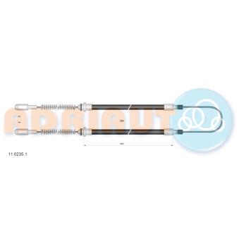 Tirette à câble, frein de stationnement ADRIAUTO