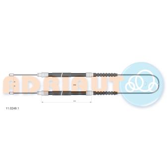 Tirette à câble, frein de stationnement ADRIAUTO