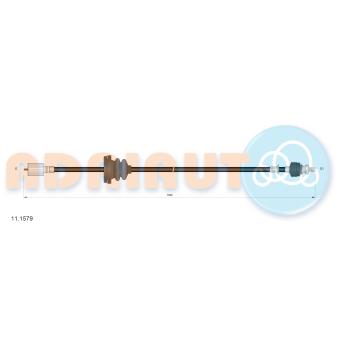 Câble flexible de commande de compteur ADRIAUTO