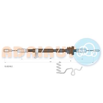 Tirette à câble, frein de stationnement arrière gauche ADRIAUTO