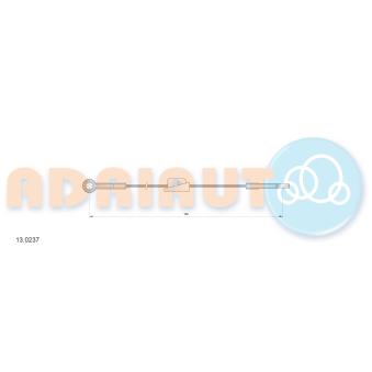 Tirette à câble, frein de stationnement ADRIAUTO