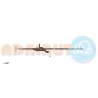 Tirette à câble, frein de stationnement ADRIAUTO