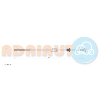 Tirette à câble, frein de stationnement ADRIAUTO