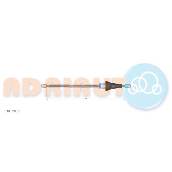 Tirette à câble, frein de stationnement ADRIAUTO