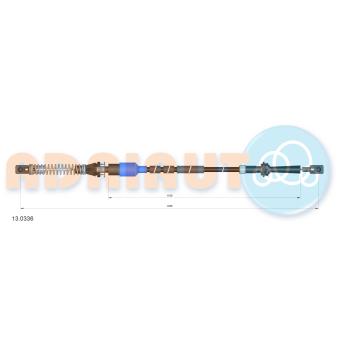 Câble d'accélération ADRIAUTO