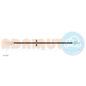 Câble flexible de commande de compteur ADRIAUTO 13.1510