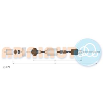 Tirette à câble, commande d'embrayage ADRIAUTO