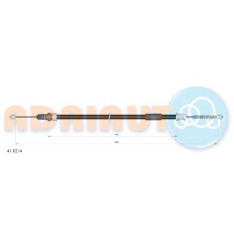 Tirette à câble, frein de stationnement ADRIAUTO