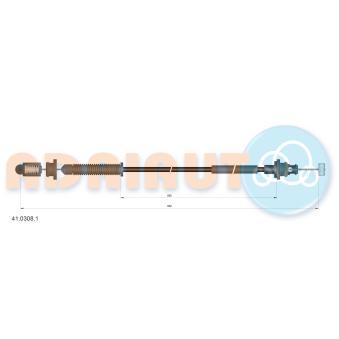 Câble d'accélération ADRIAUTO
