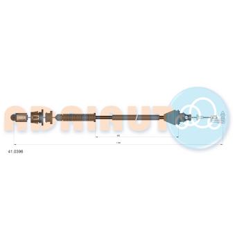 Câble d'accélération ADRIAUTO