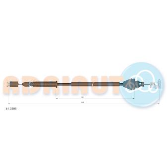 Câble d'accélération ADRIAUTO 41.0398