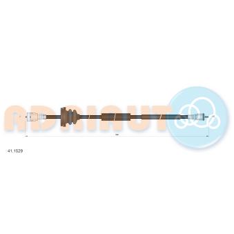 Câble flexible de commande de compteur ADRIAUTO