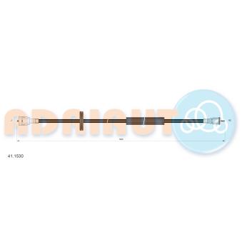 Câble flexible de commande de compteur ADRIAUTO 41.1530