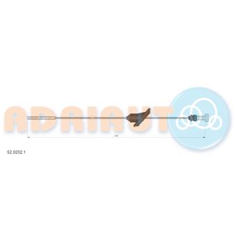 Tirette à câble, frein de stationnement ADRIAUTO