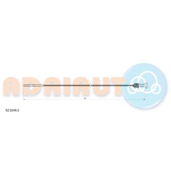 Tirette à câble, frein de stationnement ADRIAUTO