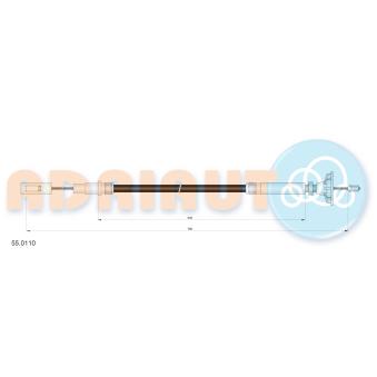 Tirette à câble, commande d'embrayage ADRIAUTO