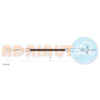 Tirette à câble, commande d'embrayage ADRIAUTO