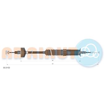 Tirette à câble, commande d'embrayage ADRIAUTO