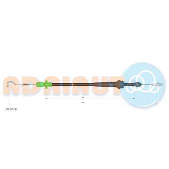 Câble d'accélération ADRIAUTO