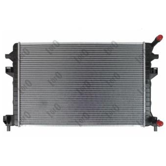 Radiateur, refroidissement du moteur ABAKUS 003-017-0063