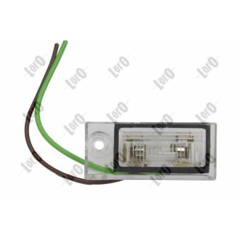 Feu éclaireur de plaque ABAKUS