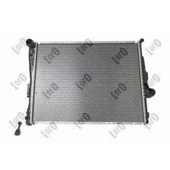 Radiateur, refroidissement du moteur ABAKUS 004-017-0032-B